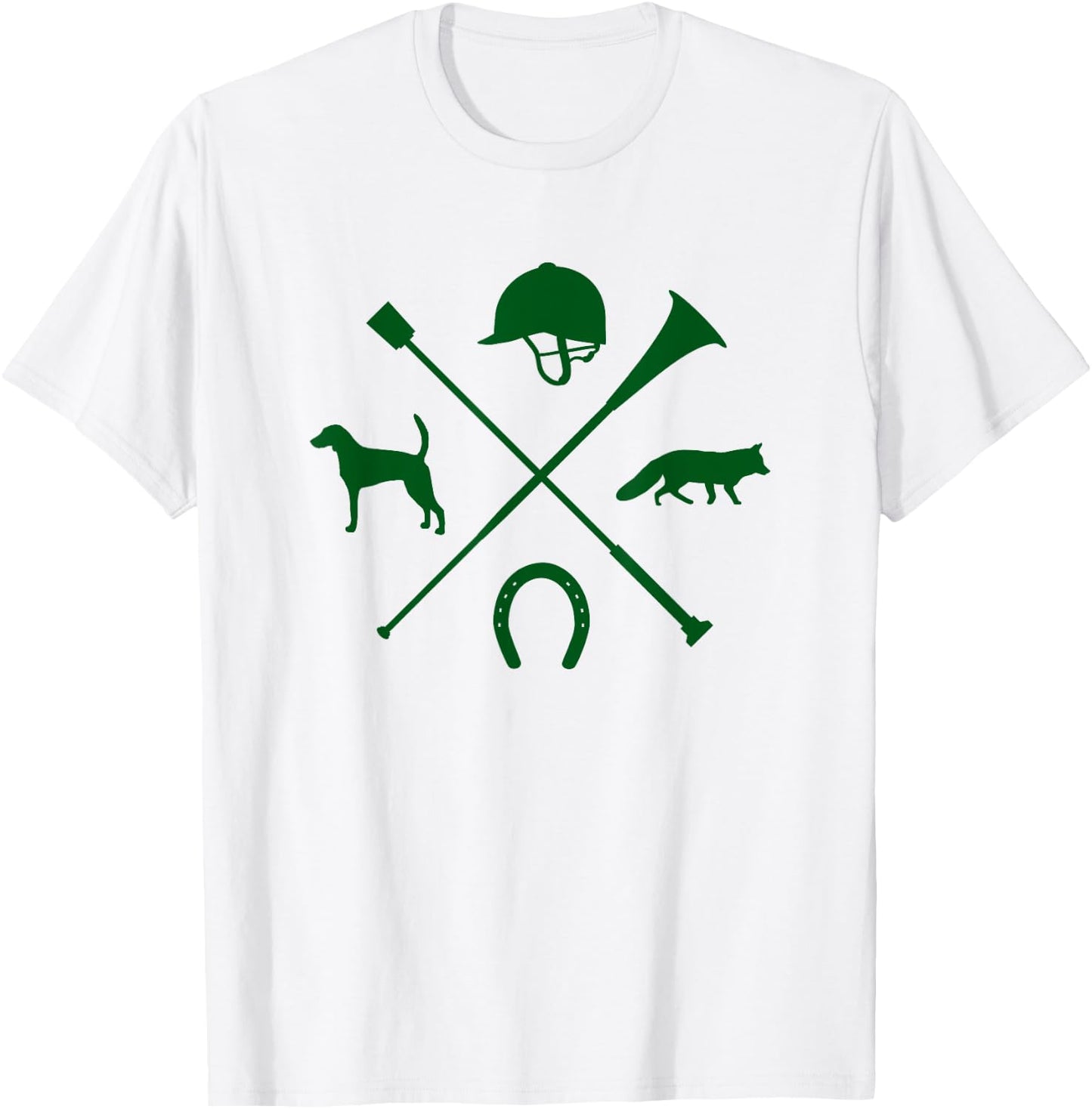 Fox Hunting Gift Huntsman Master Of Hound Fox Hunter T-Shirt - T-Shirt | White