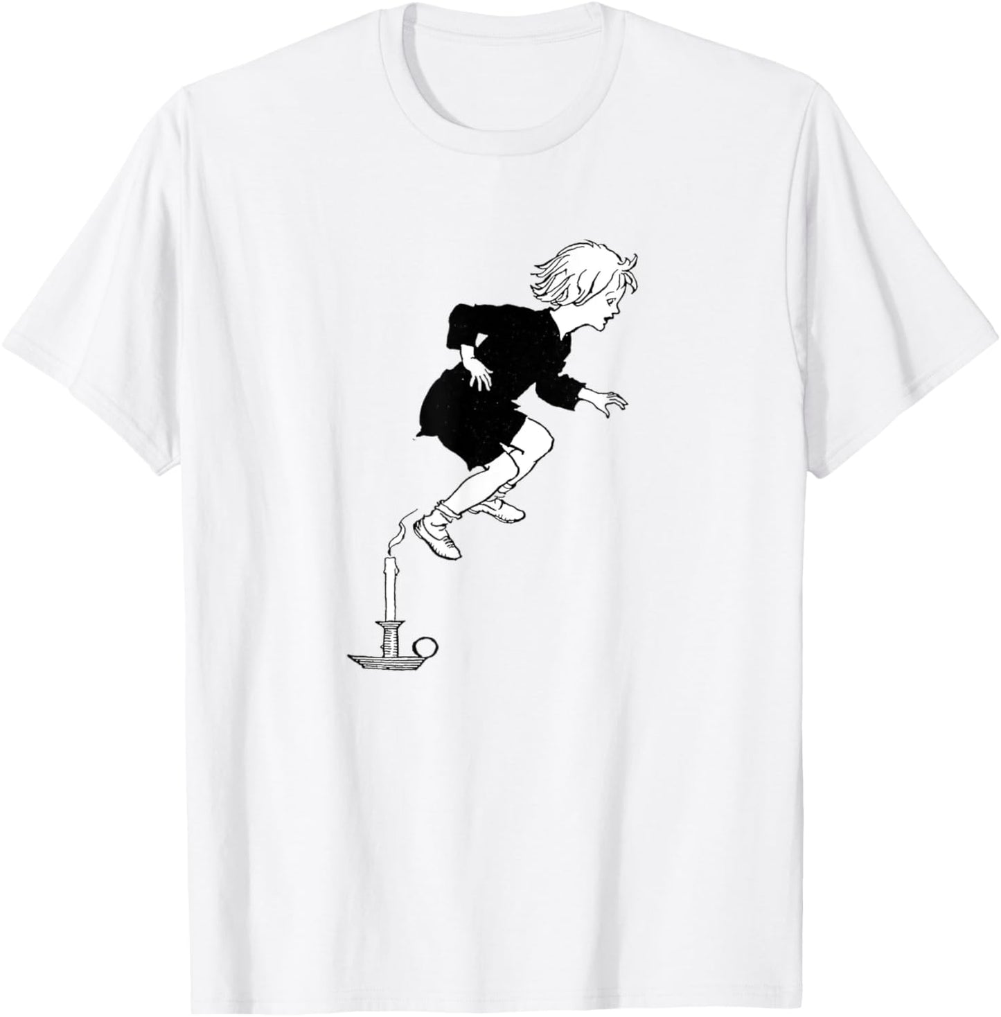 Jack Be Nimble, Jack Be Quick T-Shirt - T-Shirt | White