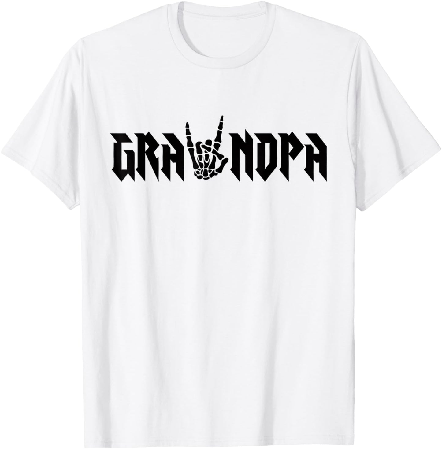 Grandpa Of The Bad Two the Bone Birthday 2 Years Old T-Shirt - T-Shirt | White