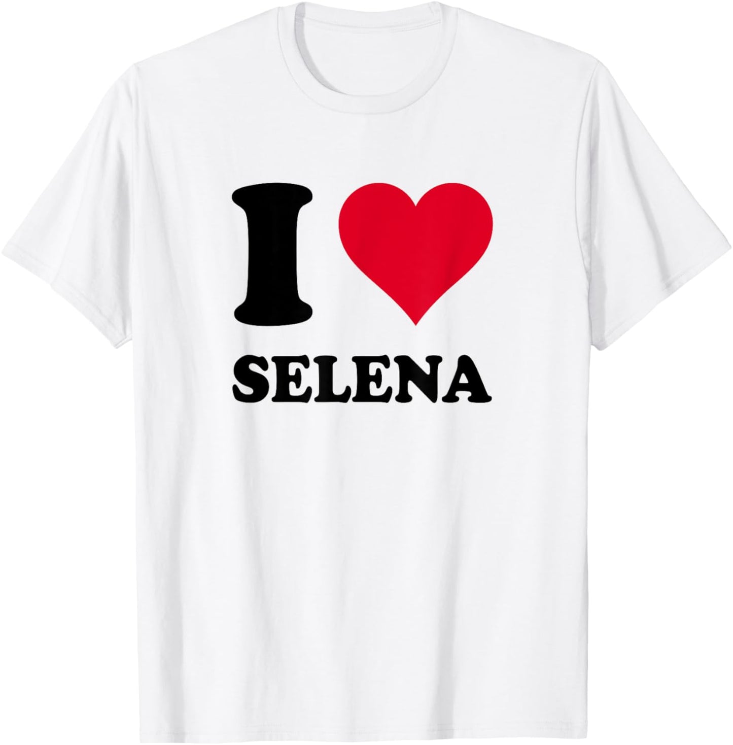 I Love Selena T-Shirt - T-Shirt | White