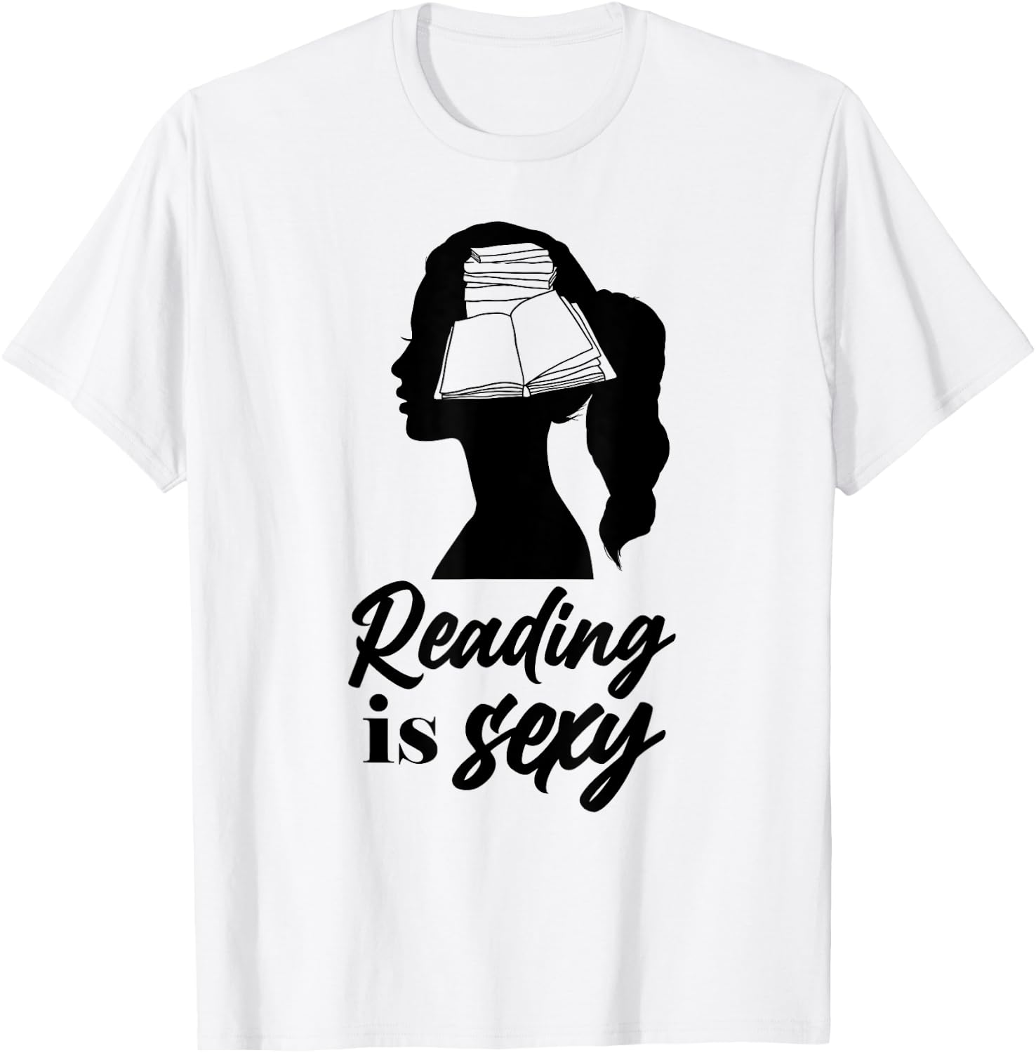 Book Reading Reading Is Sexy T-Shirt - T-Shirt | White