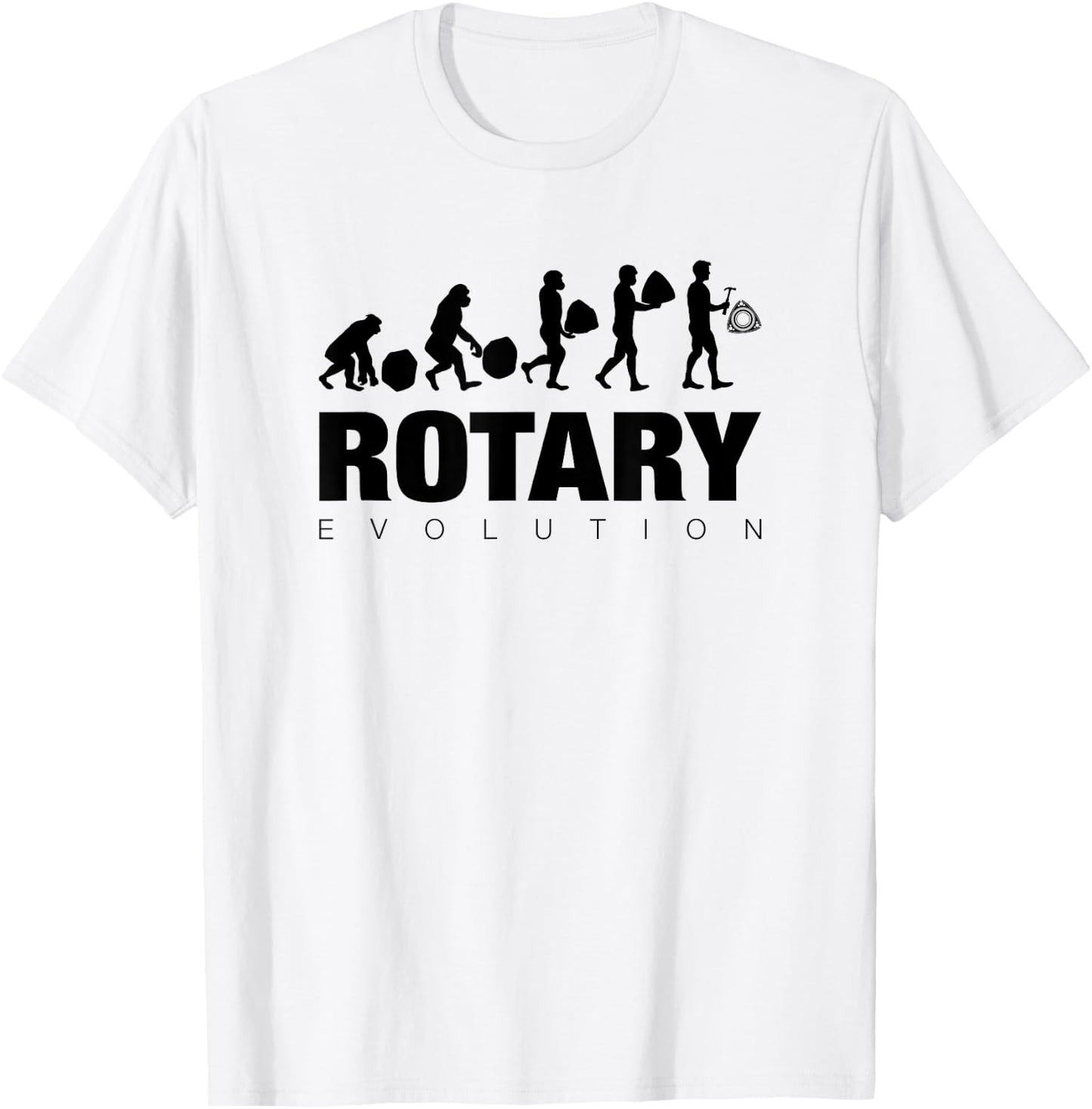 RX7 & RX8 Rotary Evolution T-Shirt - T-Shirt | White