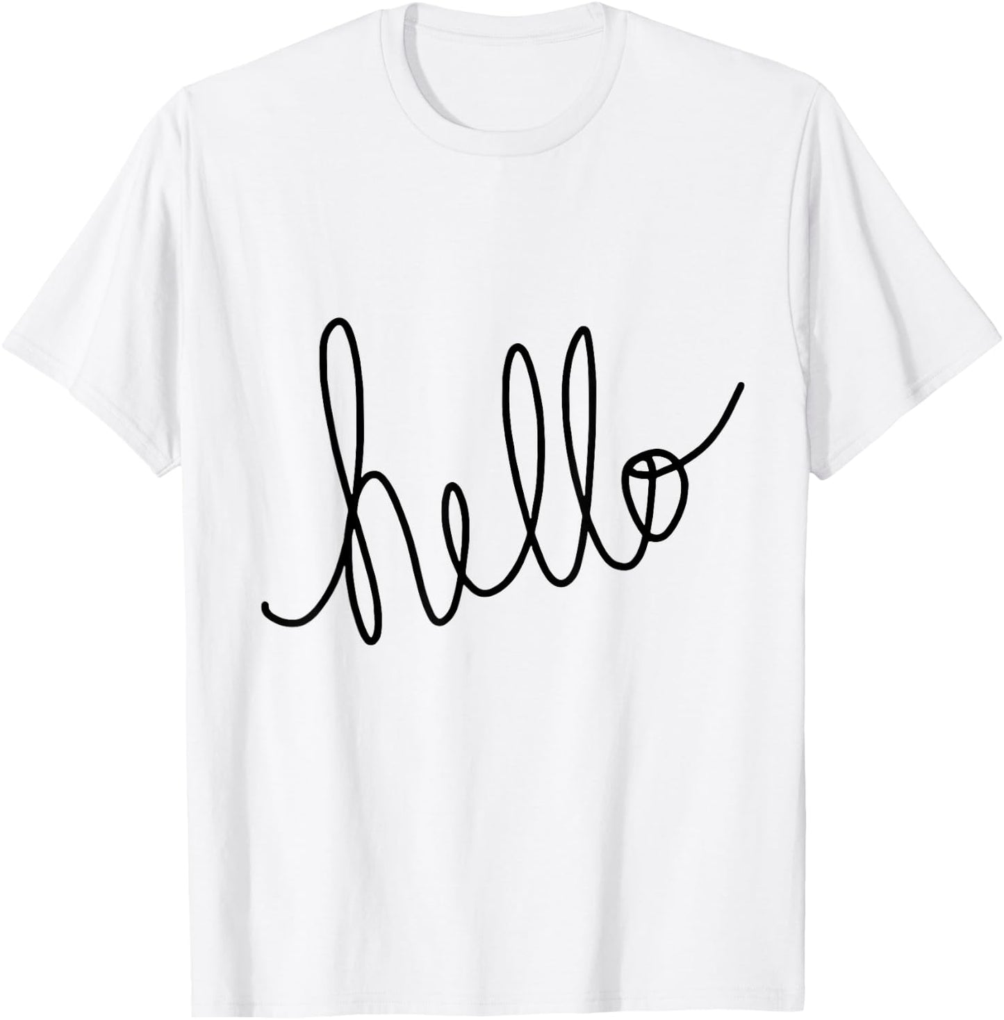 Hello T-Shirt - T-Shirt | White