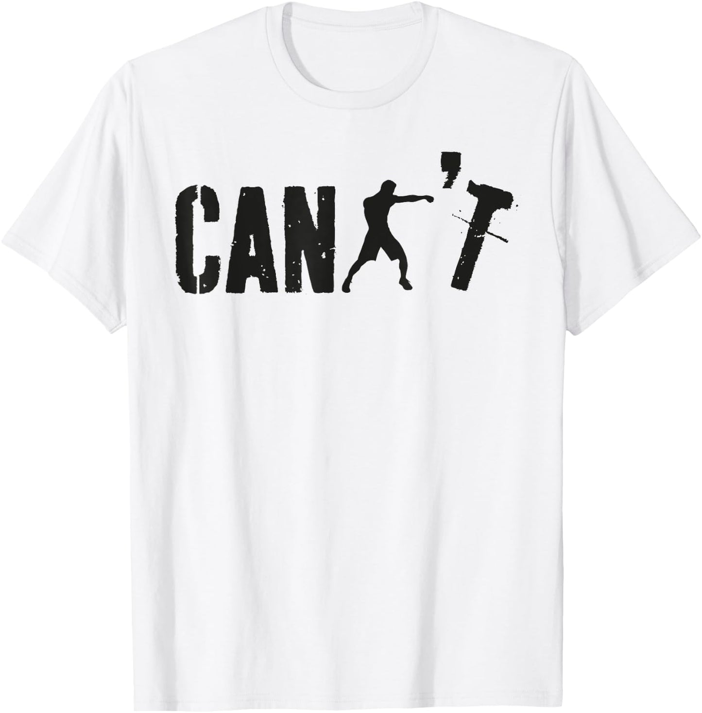 Can't Funny Boxing Coach Boxing Trainer Boxer Player Lover T-Shirt - T-Shirt | White