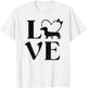Dachshund Gifts Love Dogs Dog Mama T-Shirt - T-Shirt | White