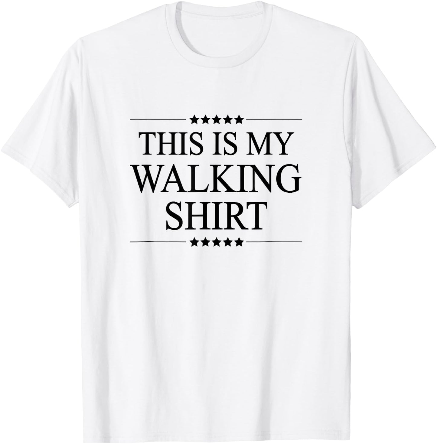 This is My Walking Shirt Funny Graphic T-Shirt - T-Shirt | White