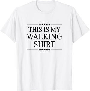 This is My Walking Shirt Funny Graphic T-Shirt - T-Shirt | White