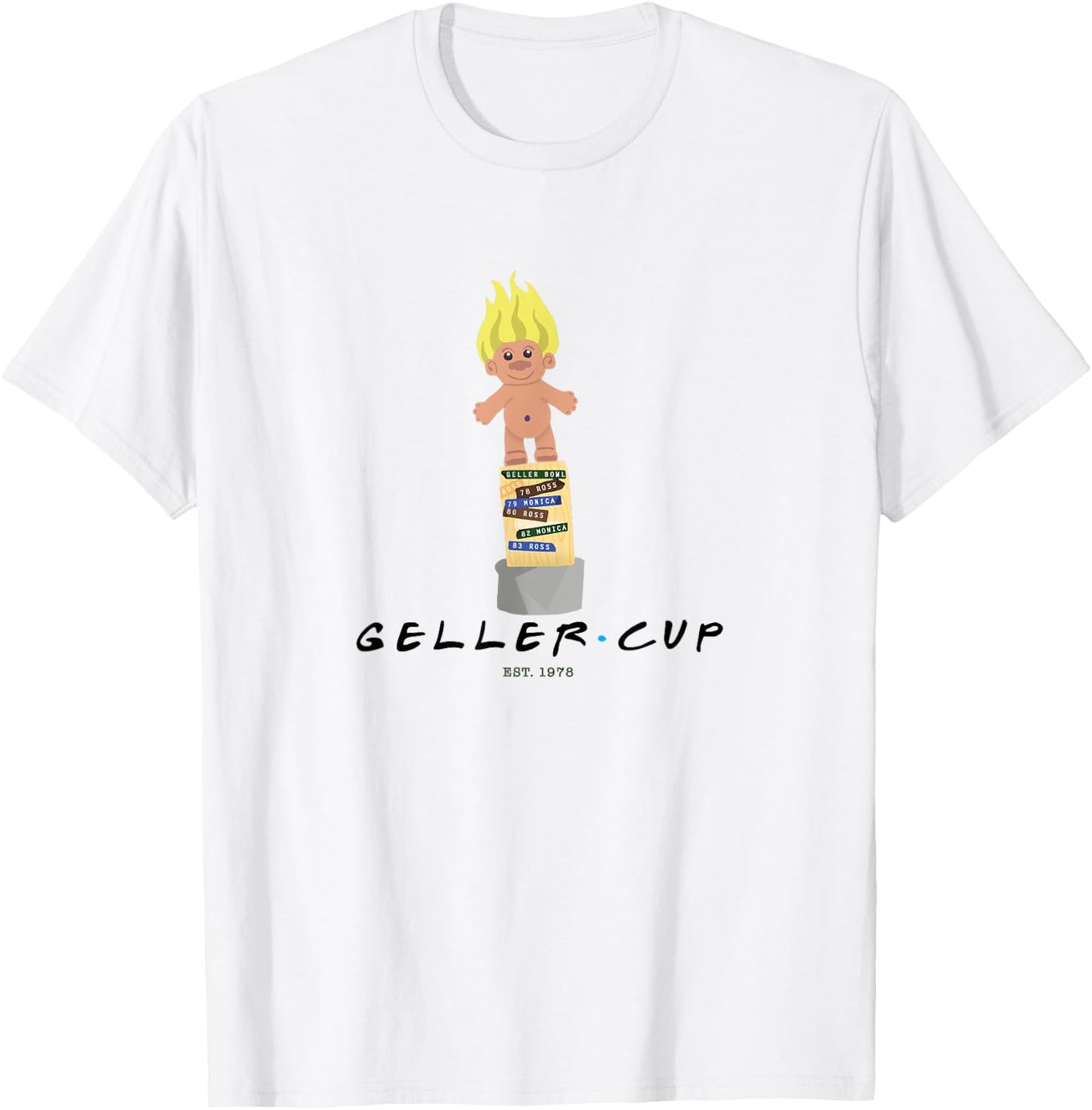 Geller Cup Shirt T-Shirt - T-Shirt | White