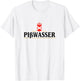 Fictionnal Beer Pißwasser Logo T-Shirt - T-Shirt | White
