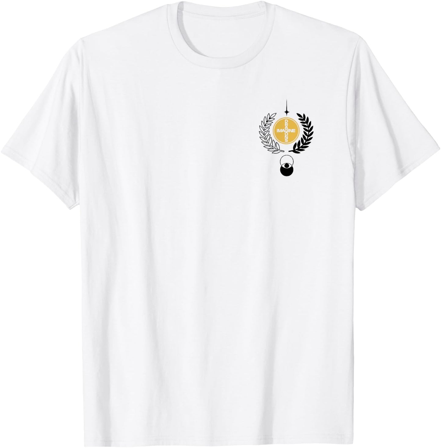 Official Imagine Dragons Emblem & Follow You T-Shirt - T-Shirt | White