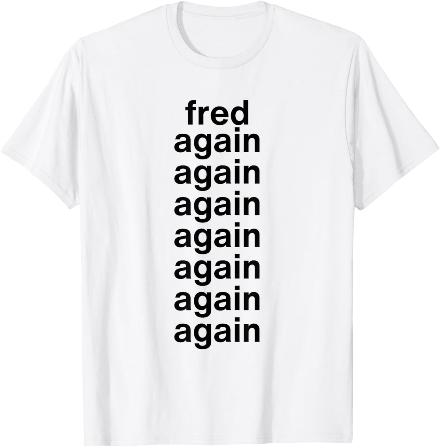 Fred Again T-Shirt - T-Shirt | White