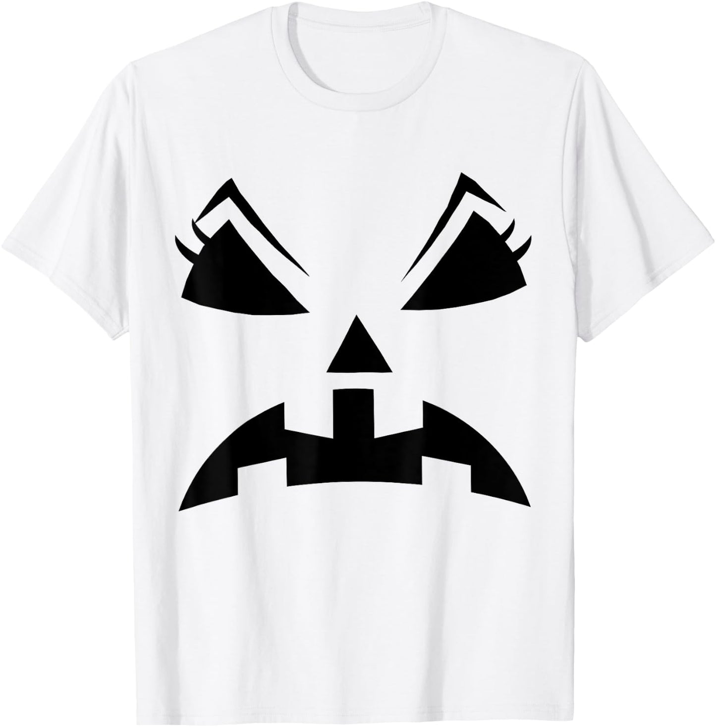 Halloween Pumpkin Face Pumpkin Costume Men Kids T-Shirt - T-Shirt | White