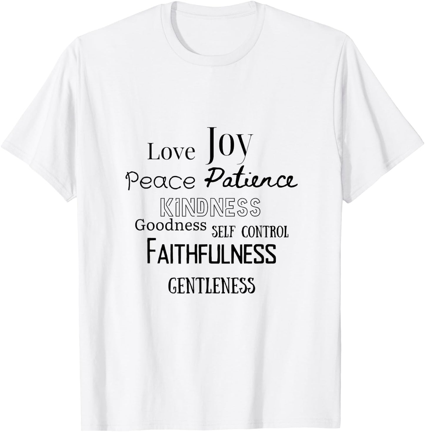 Fruits of the Holy Spirit, Kindness T-Shirt - T-Shirt | White