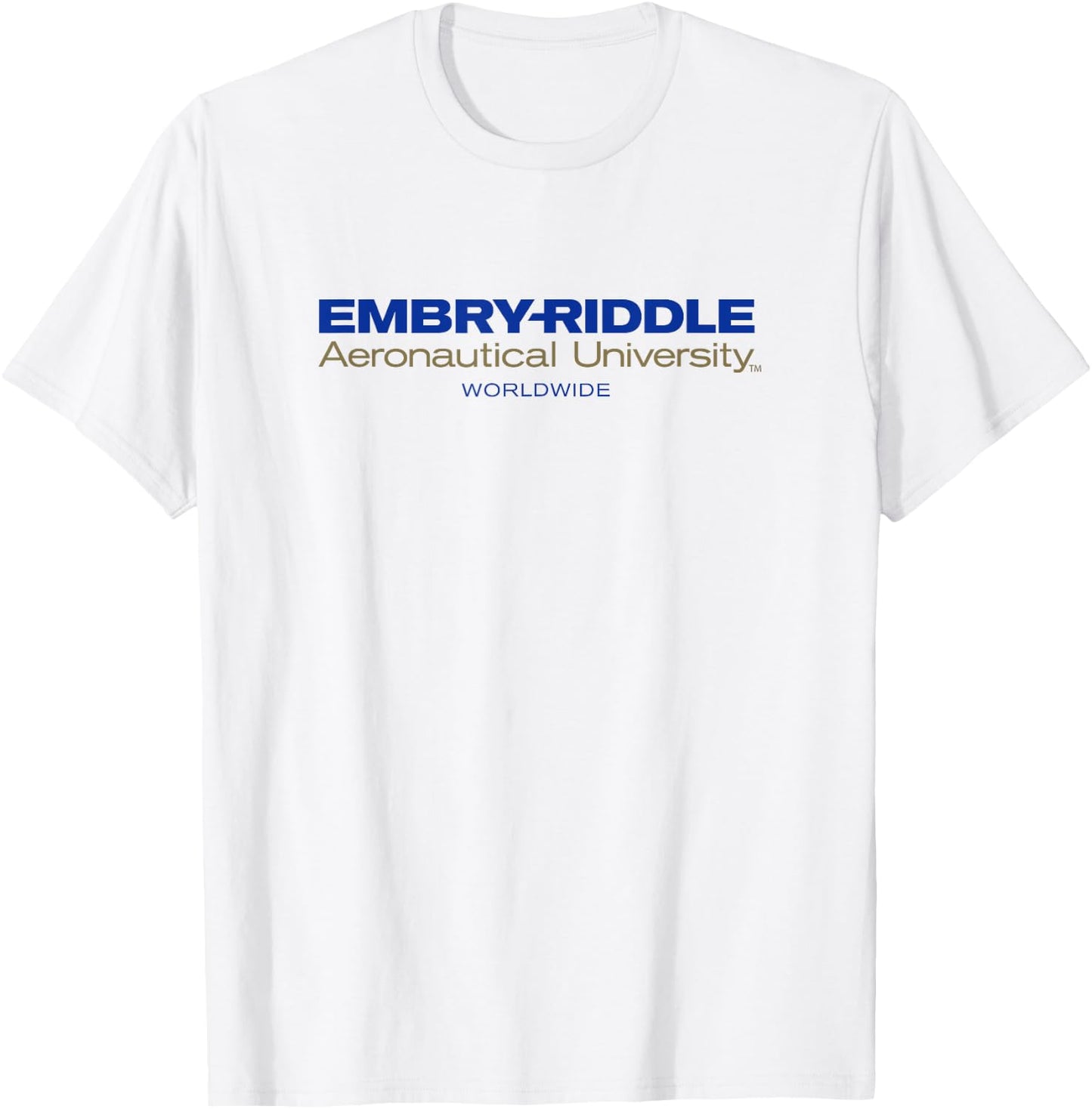 Embry Riddle Eagles | Official NCAA Merch | PPERAUW02 T-Shirt - T-Shirt | White