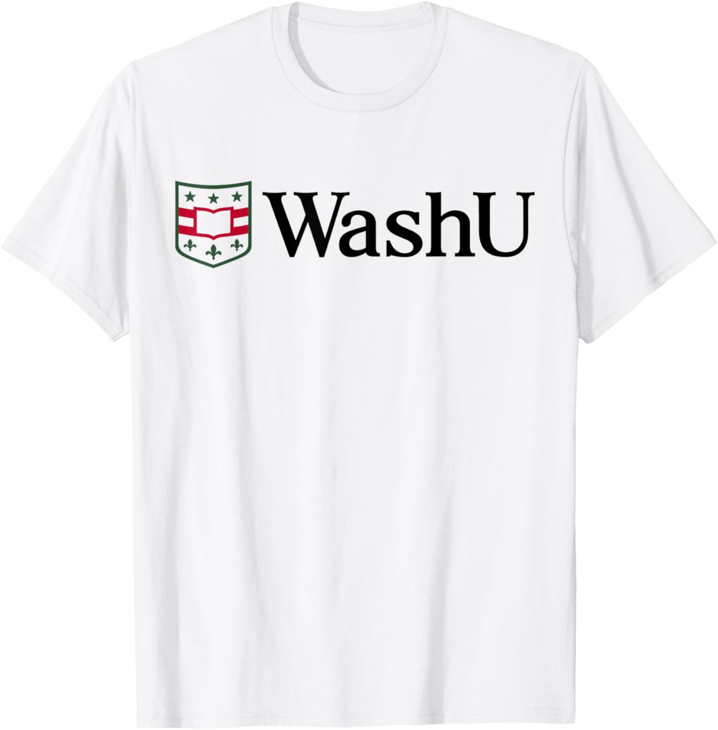 WashU Men's Icon Logo | Washington University in St. Louis T-Shirt - T-Shirt | White