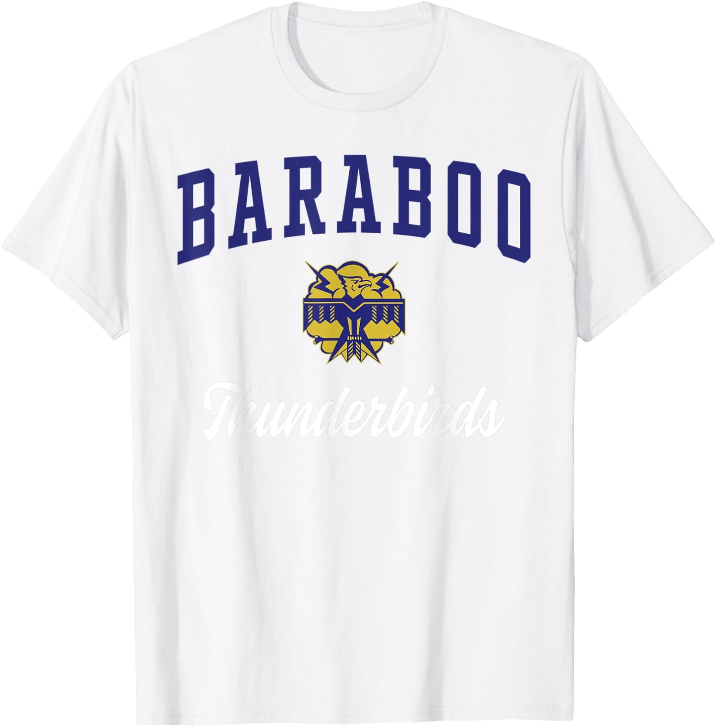 Baraboo High School Thunderbirds T-Shirt - T-Shirt | White