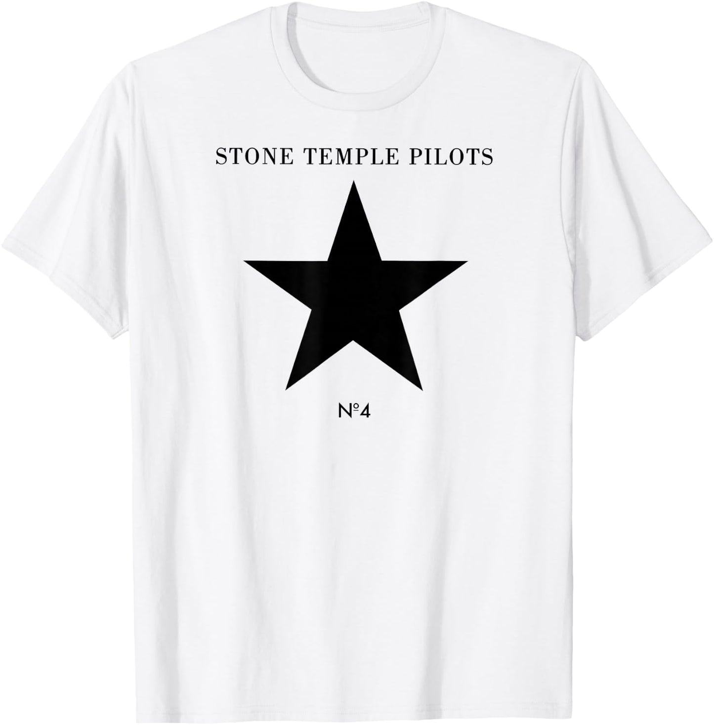 Stone Temple Pilots - No. 4 White T-Shirt - T-Shirt | White