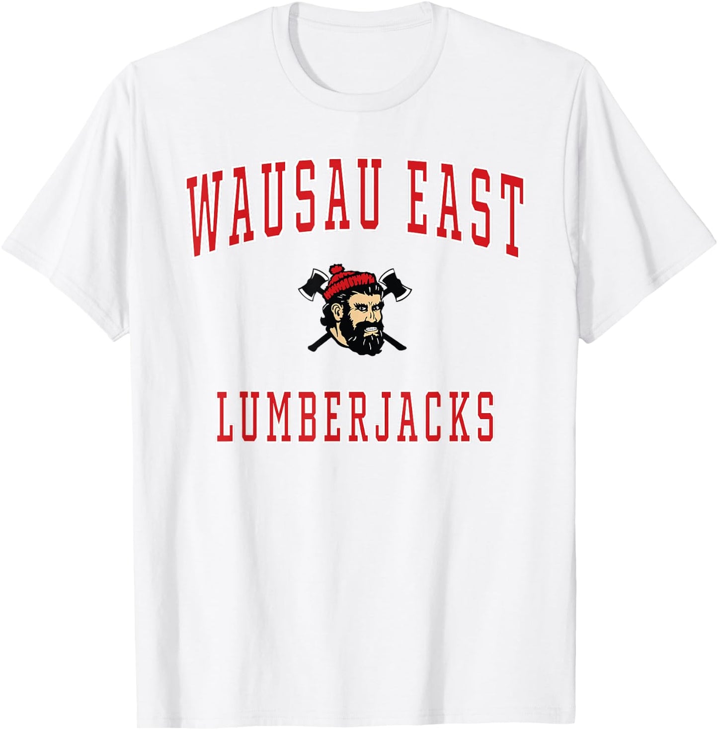 Wausau East High School Lumberjacks T-Shirt - T-Shirt | White