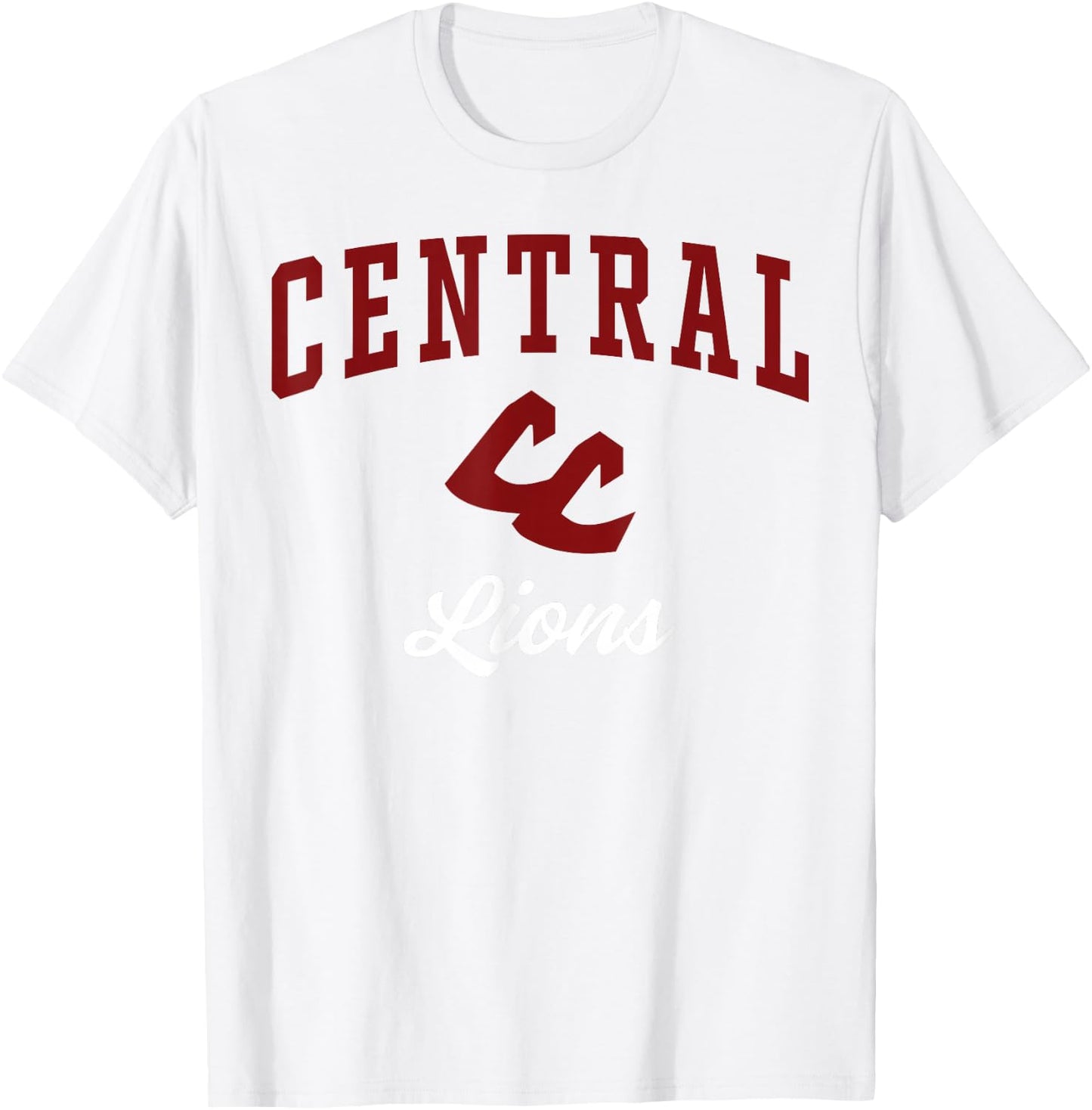 Carrollton Central High School Lions T-Shirt - T-Shirt | White