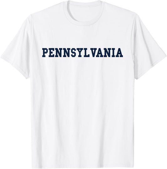 Graphic Apparel Co. - PENNSYLVANIA - Classic T-Shirt - T-Shirt | White