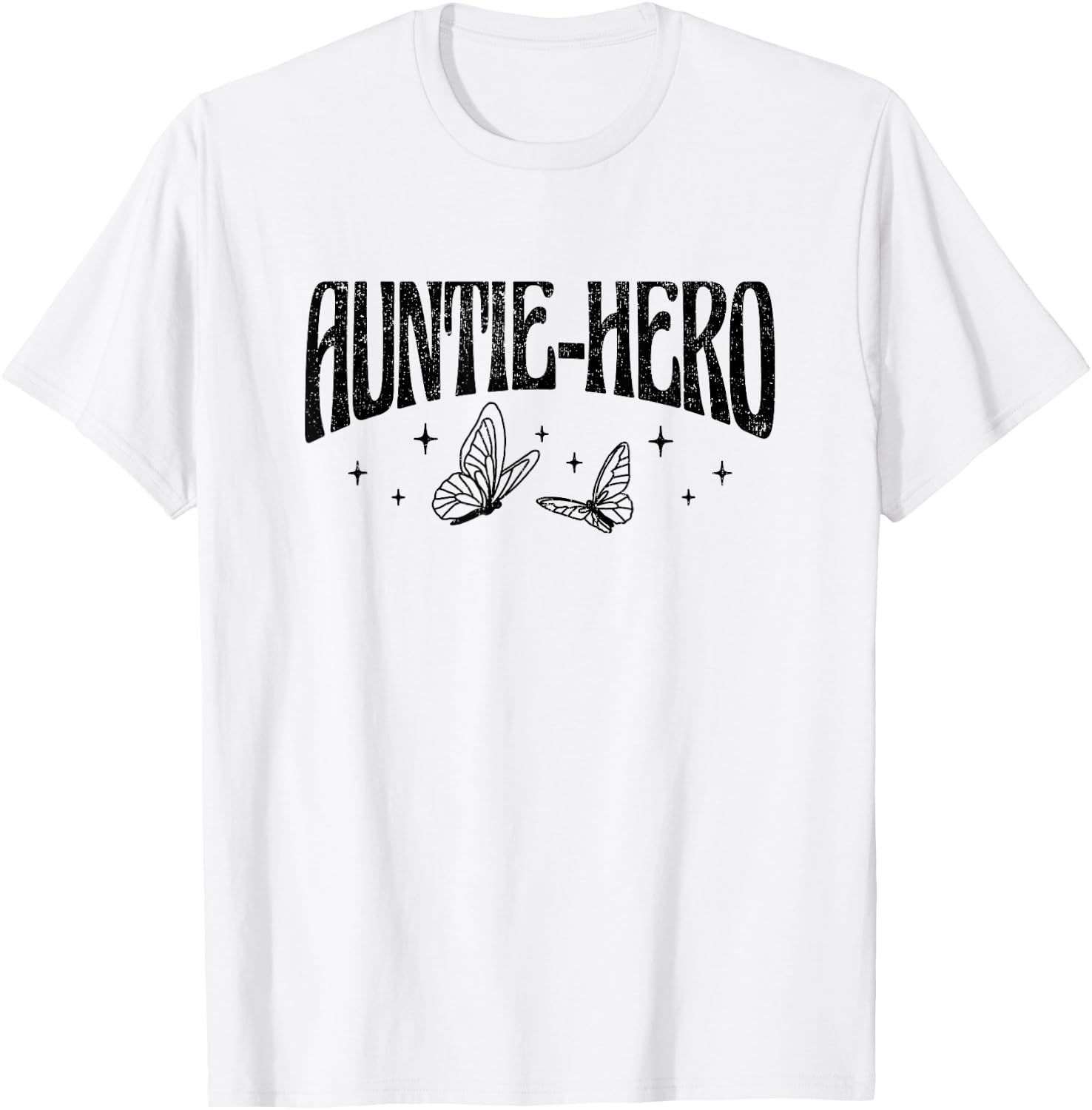 Auntie Hero T-Shirt - T-Shirt | White