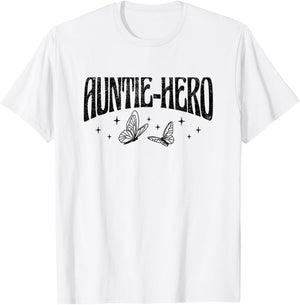 Auntie Hero T-Shirt - T-Shirt | White