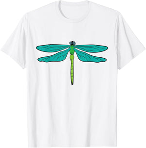 Cute Dragonfly Lover Gift Dragon Fly Dragonflies T-Shirt - T-Shirt | White