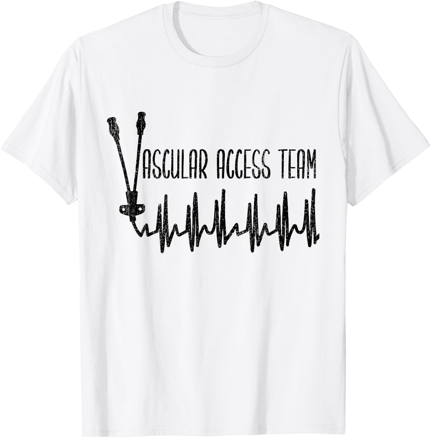 Solo Picc Vascular Access Team t- - Picc - VAT - VAS - PVat T-Shirt - T-Shirt | White