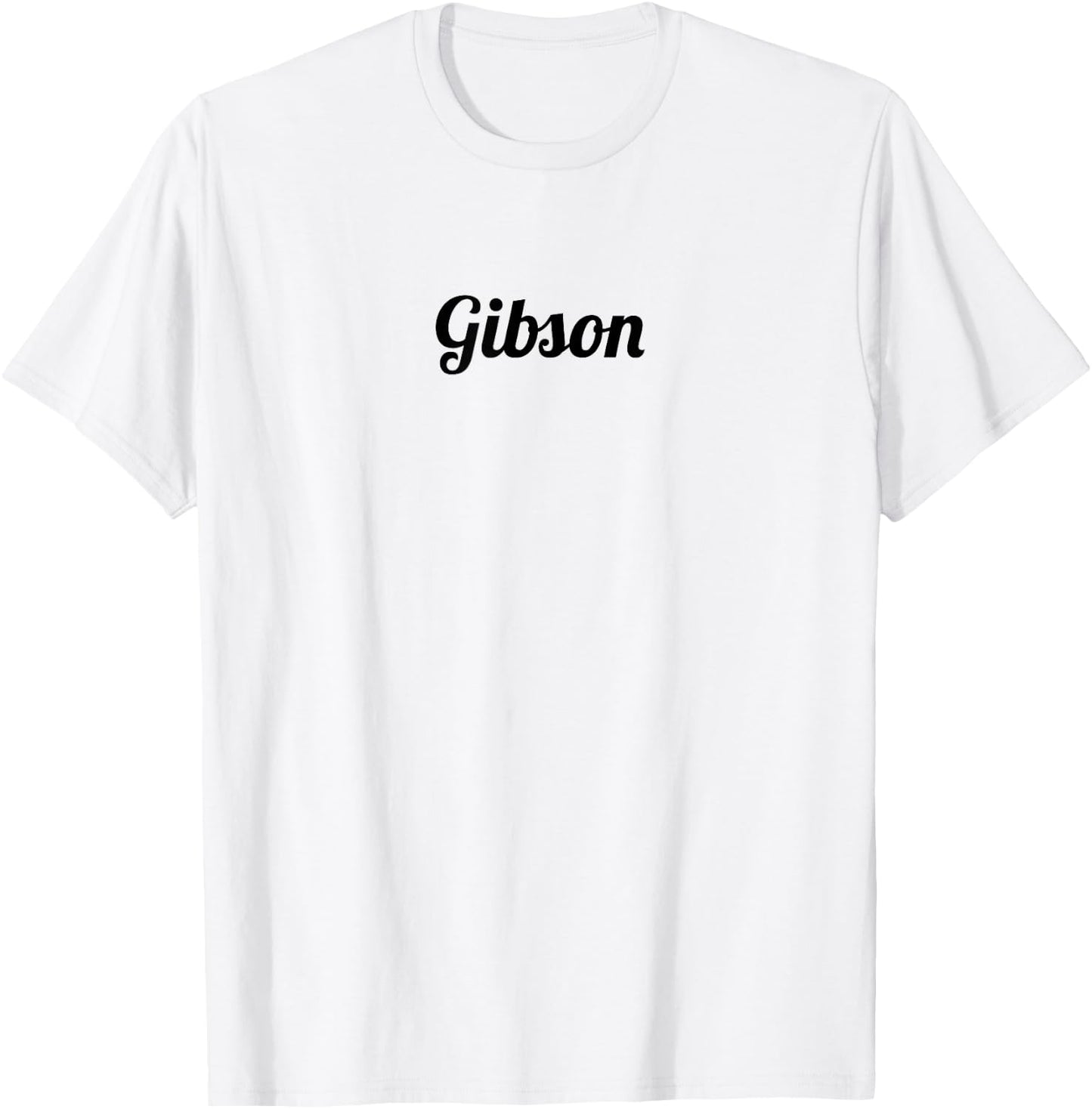 Top That Says The Name Gibson Cute Adults Kids Graphic T-Shirt - T-Shirt | White
