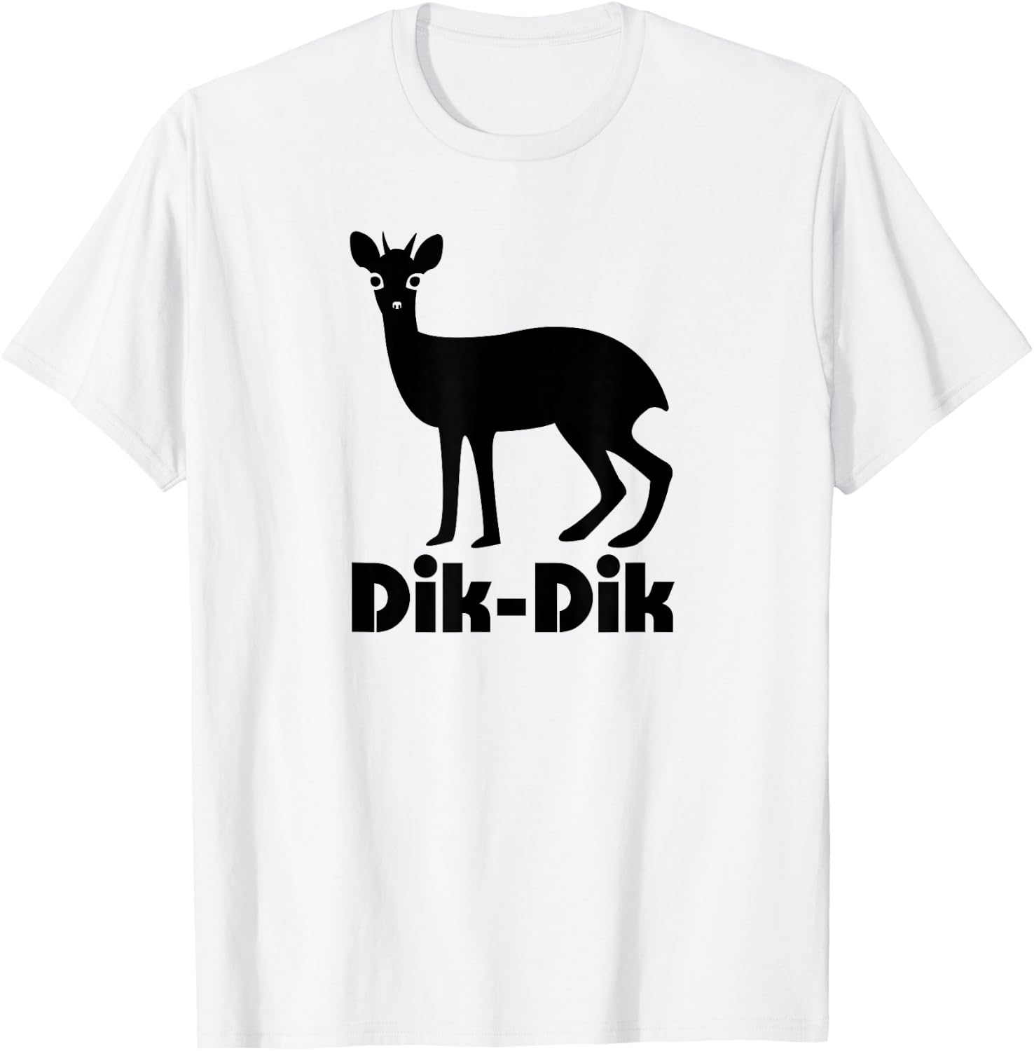 Dik-Dik Graphic T-Shirt - T-Shirt | White