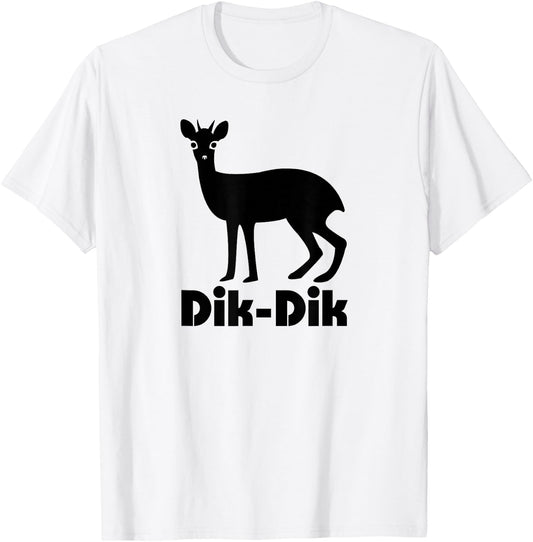Dik-Dik Graphic T-Shirt - T-Shirt | White