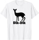 Dik-Dik Graphic T-Shirt - T-Shirt | White