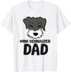 Mini Schnauzer Dad Miniature Schnauzer Dad T-Shirt - T-Shirt | White