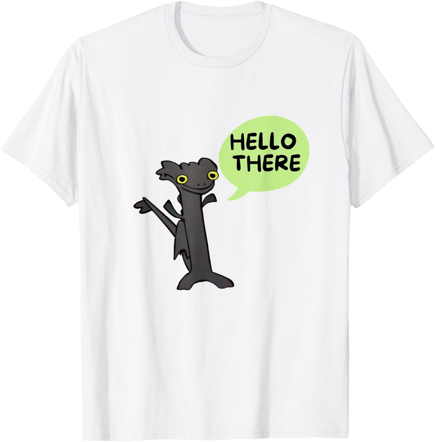 Funny Dragon Dance - Dancing Dragon Meme T-Shirt - T-Shirt | White