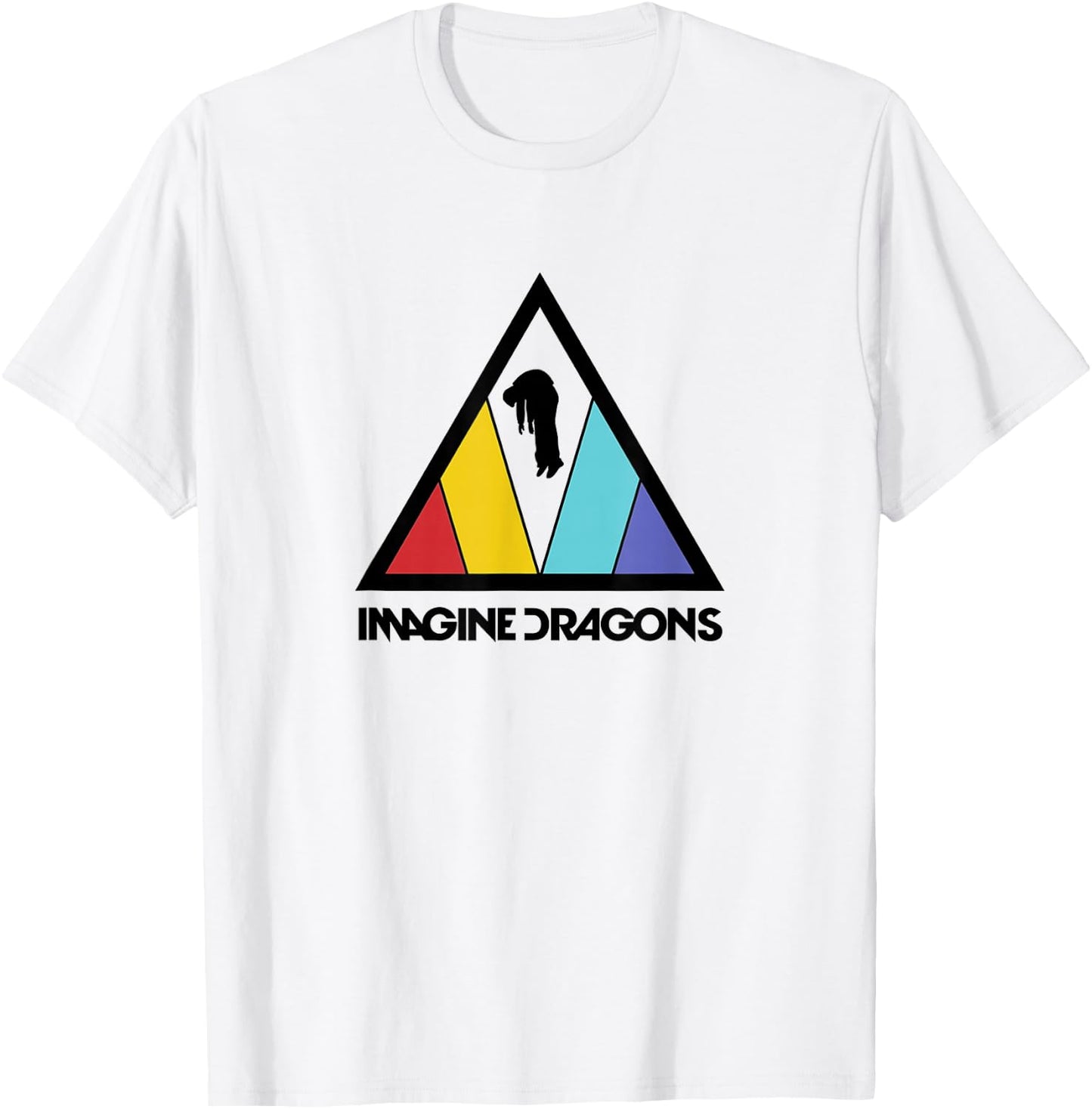 Imagine Dragons Triangle Logo T-Shirt - T-Shirt | White
