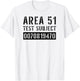 Area 51 Test Subject Costume Roswell Alien UFO Conspiracy T-Shirt - T-Shirt | White