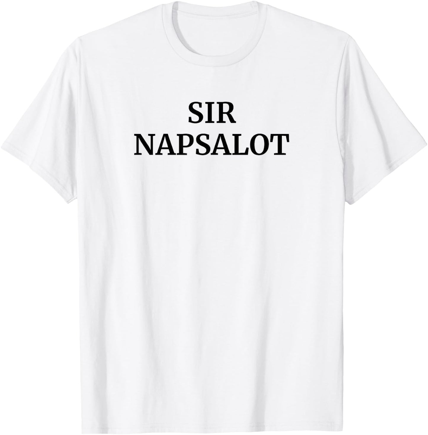 Sir Napsalot T-Shirt - T-Shirt | White