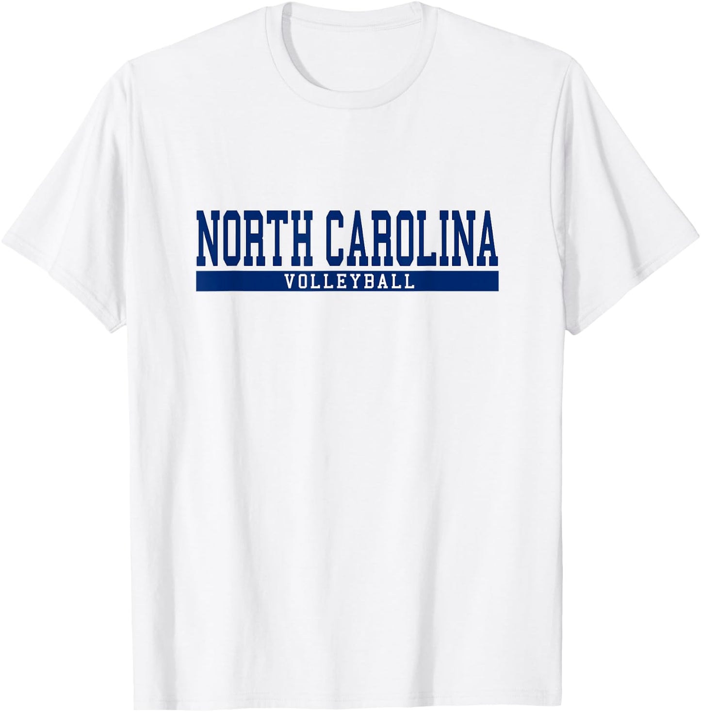 North Carolina Volleyball T-Shirt - T-Shirt | White