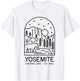 Yosemite National Park 1890 California Mariposa Sierra T-Shirt - T-Shirt | White