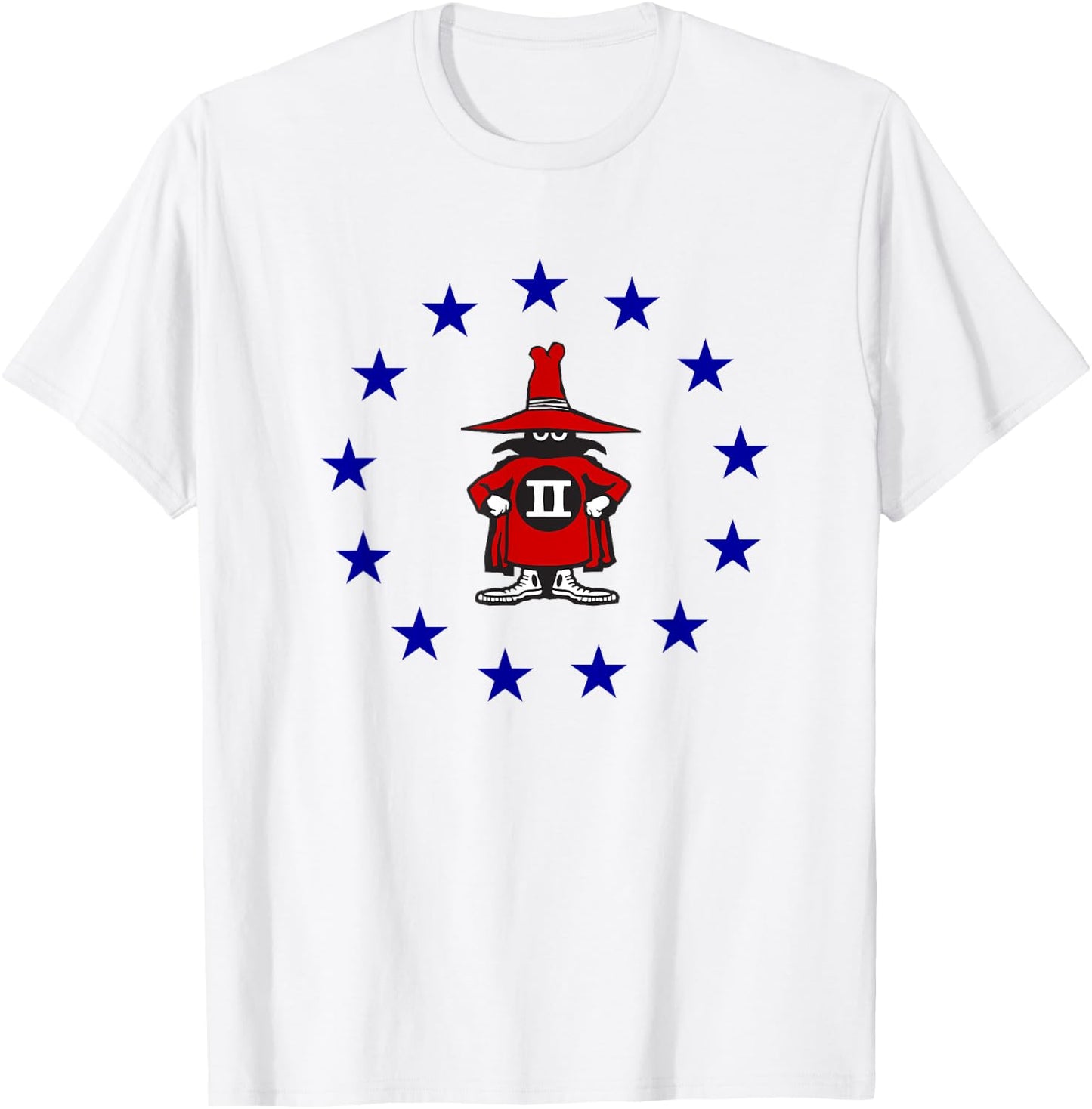 F4 Phantom Fighter Spook 13 Stars in Red White and Blue T-Shirt - T-Shirt | White