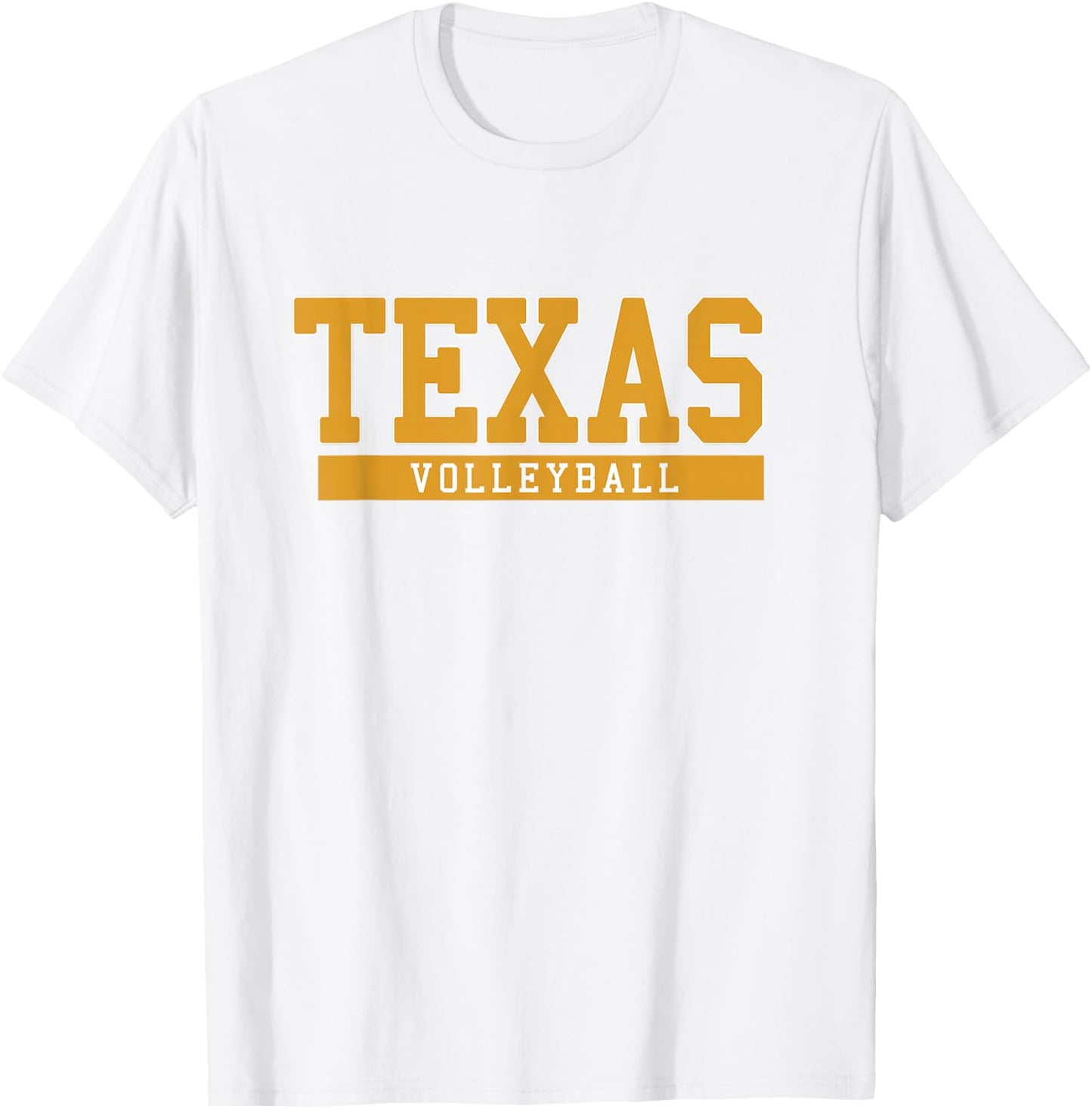 Texas Volleyball T-Shirt - T-Shirt | White