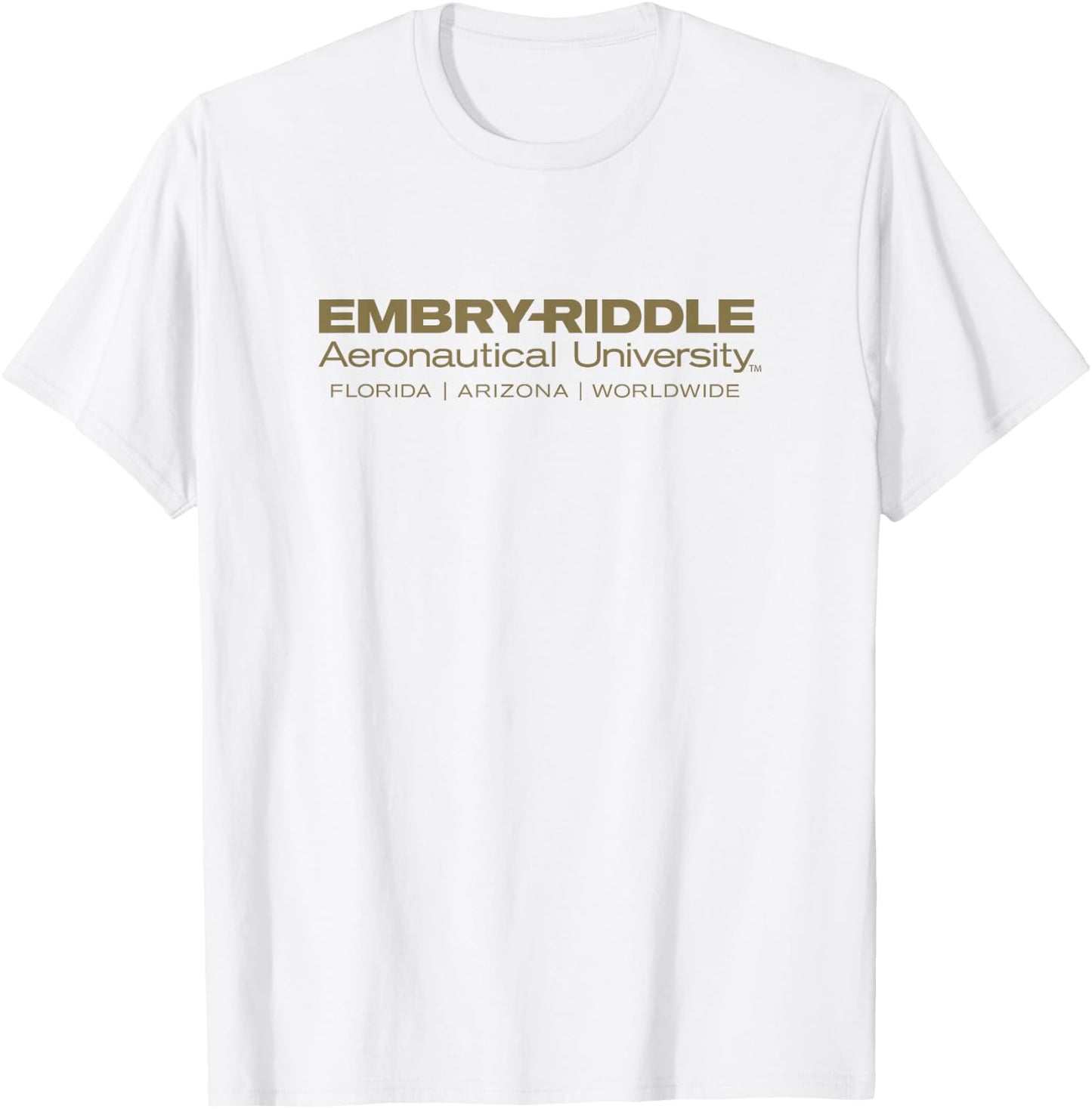 Embry Riddle Eagles | Official NCAA Worldwide | PPERAUW03 T-Shirt - T-Shirt | White