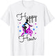 Funny Spin Class Happy Hour Indoor Cycling Spinning T-Shirt - T-Shirt | White