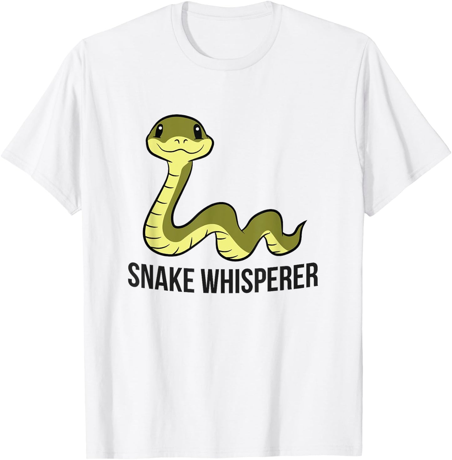 Snake Whisperer Reptile Snake Owner Love Snakes T-Shirt - T-Shirt | White
