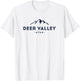 Deer Valley Utah Souvenir UT Mountain Vintage T-Shirt - T-Shirt | White