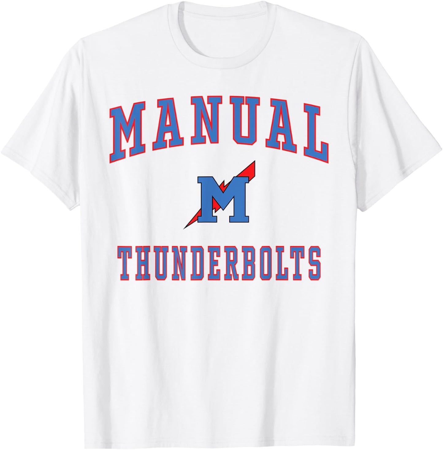 Manual High School Thunderbolts T-Shirt - T-Shirt | White