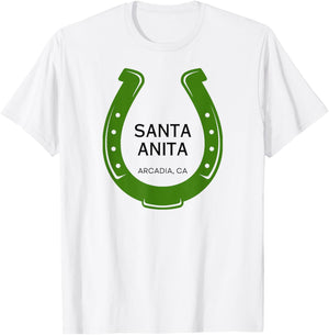 Santa Anita Park Racetrack Horse Racing CA Derby T-Shirt - T-Shirt | White