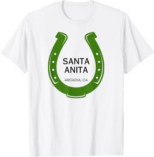 Santa Anita Park Racetrack Horse Racing CA Derby T-Shirt - T-Shirt | White