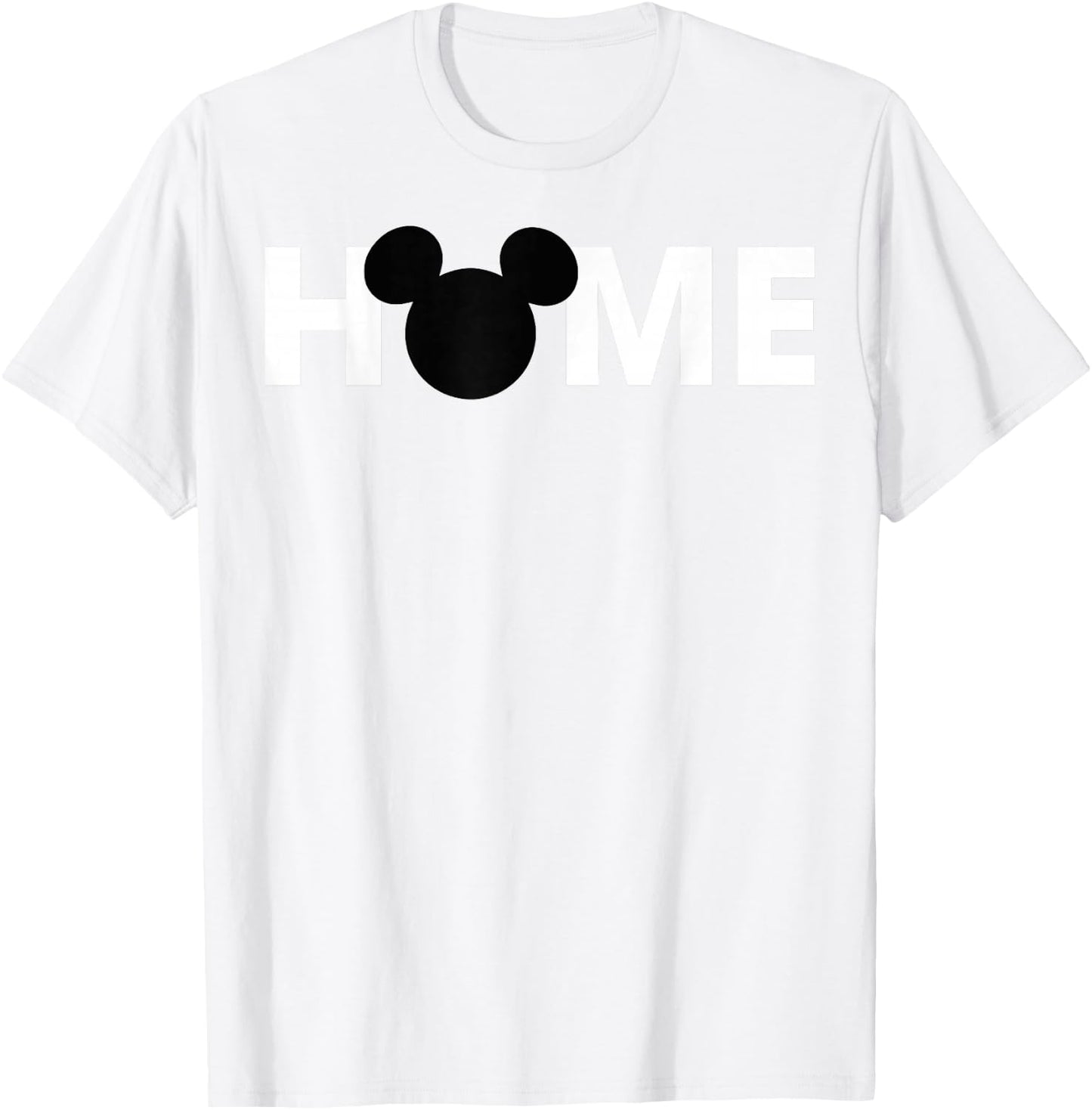 Disney Mickey And Friends Mickey Silhouette Home T-Shirt - T-Shirt | White