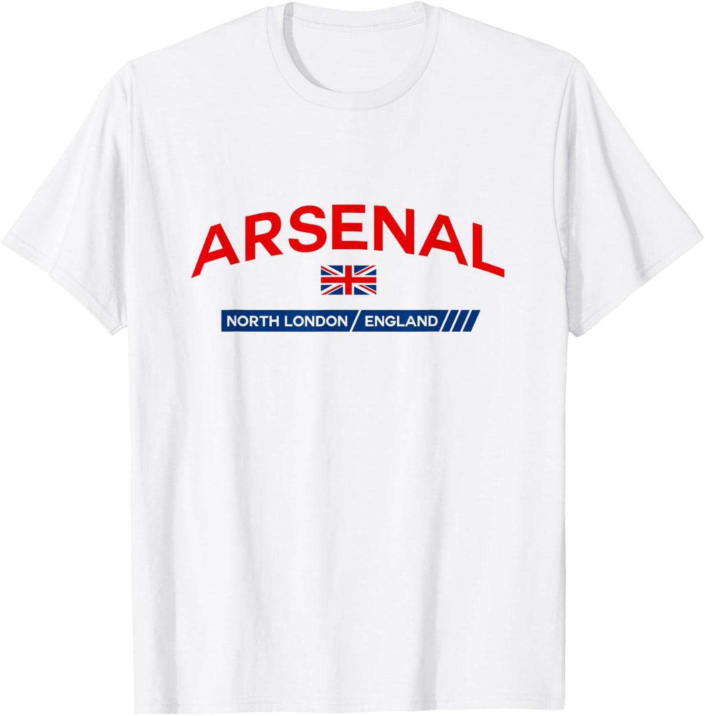 Arsenal Town of North London, England UK T-Shirt - T-Shirt | White